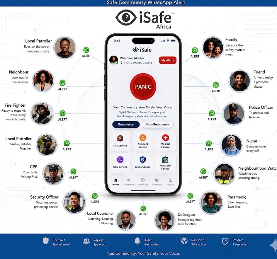 iSafe.Africa Community App in Action